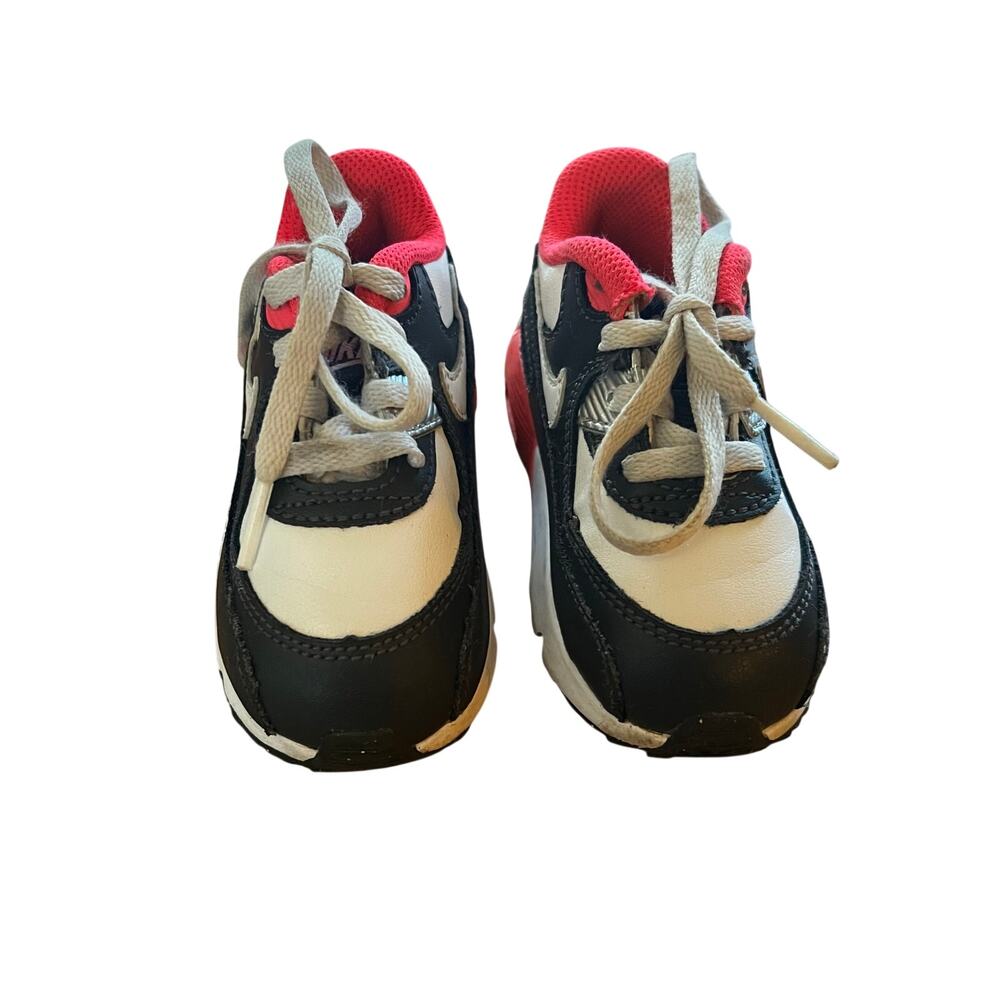 Nike Air Max 90 Toddler Anthracite White Hyper Pink 6C - Picture 4 of 9